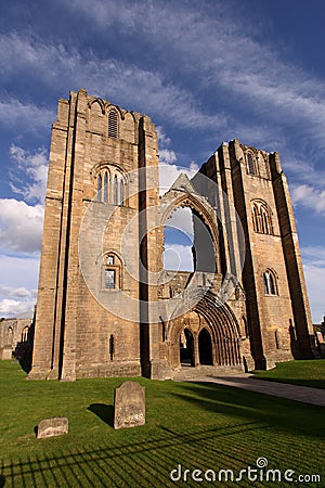Elgin Cathedral Church Stock Photo