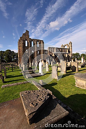 Elgin Cathedral Church Stock Photo