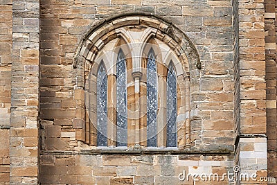 Elgin Cathedral in the north east of Scotland Stock Photo