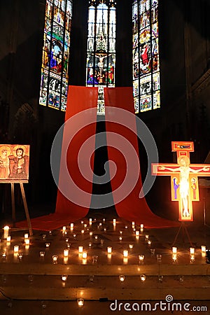 Faith and religion. Christian church Editorial Stock Photo