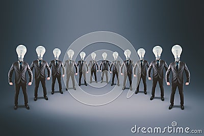 Elite business team Stock Photo