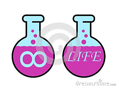 Elixir of life Vector Illustration
