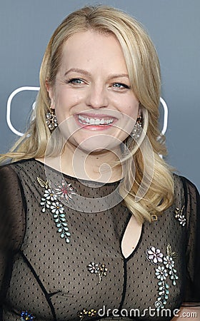 Elizabeth Moss Editorial Stock Photo