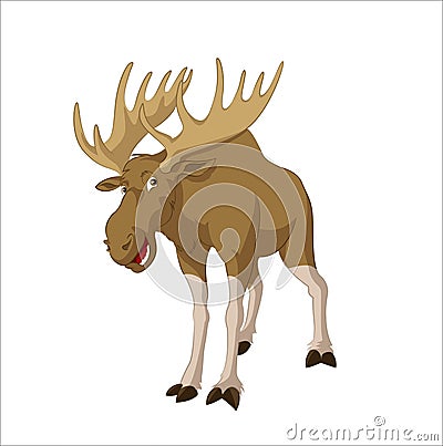 Elk Vector Illustration