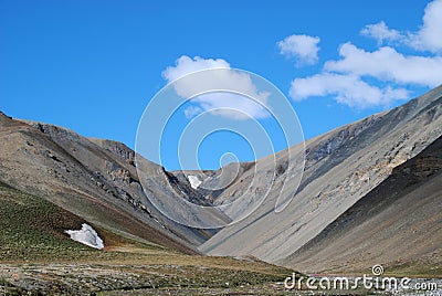 Ellesmere Island Hills Stock Photo