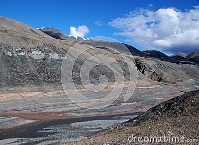 Ellesmere Island Valley Stock Photo