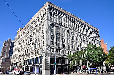 Ellicott Square Building, Buffalo, New York, USA Editorial Stock Photo