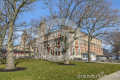 Ellis Island Immigration Station Editorial Stock Photo