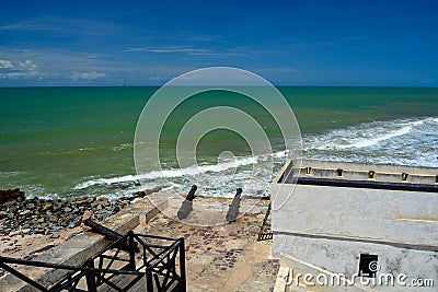 Elmina Castle Ghana- Cape coast Editorial Stock Photo