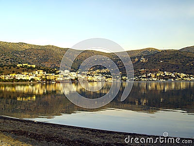 Elounda Stock Photo