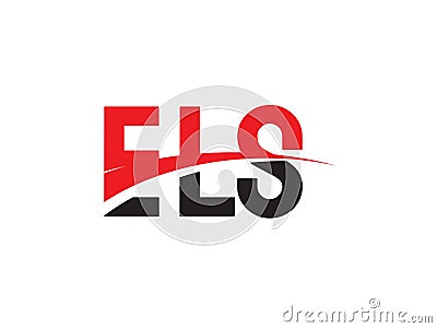 ELS Letter Initial Logo Design Vector Illustration Vector Illustration