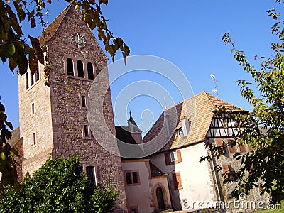 Elsass - Berkheim 11 Stock Photo