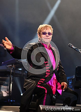 Elton John Editorial Stock Photo