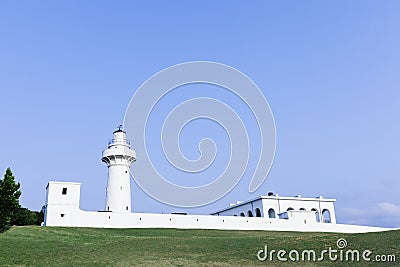 Eluanbi Lighthouse, south of Taiwan Stock Photo