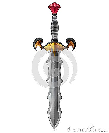 Elven Sword Stock Photo