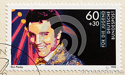 Elvis Presley Editorial Stock Photo