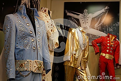 Elvis Presley's scene dresses Editorial Stock Photo