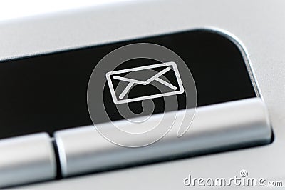 Email button Stock Photo