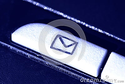 Email button Stock Photo