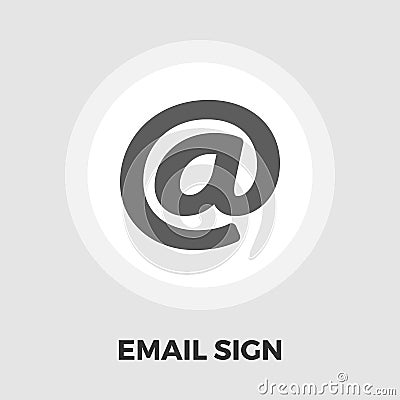 Email flat icon Vector Illustration