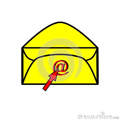 Email icon Vector Illustration