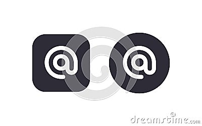 Email icon button vector illustration scalable vector design Vector Illustration