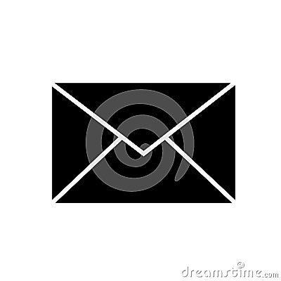 Email icon. Contacts message send. Envelope Mail services. Vector illustration. EPS 10. Vector Illustration