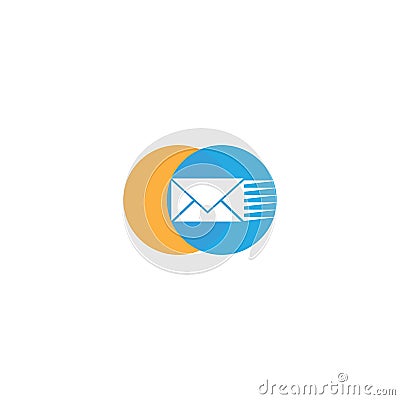 Email logo template vector Vector Illustration