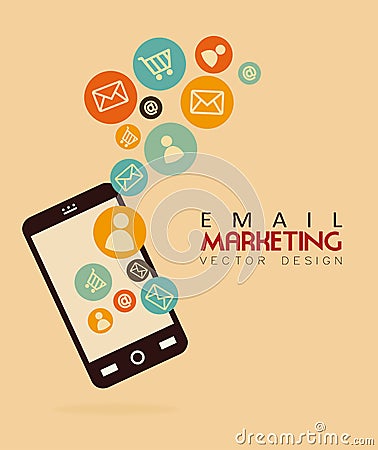 Email marketing Vector Illustration