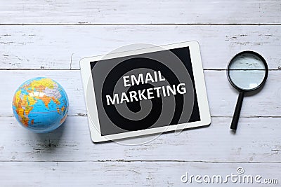 Email marketing Stock Photo