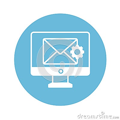 Email preferences Vector icon which can easily modify or edit . Vector Illustration