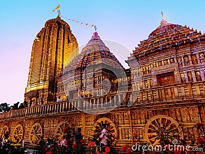 Emami Temple.Second Jagannath Temple in Odisha. Editorial Stock Photo