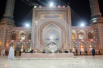 Emamzade Saleh Holy Shrine Stock Photo