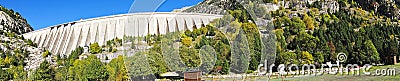 Embalse dels Cavallers in Bohí Valley, Alta Ribagorza Stock Photo