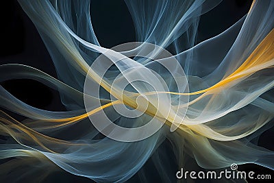 Whispers of Transience: Capturing Ephemeral Moments Through the Lens of Abstraction Stock Photo