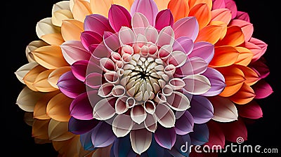 Chrysanthemum Natures Graceful Bloom Stock Photo