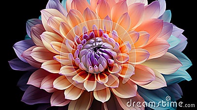 Chrysanthemum Natures Graceful Bloom Stock Photo