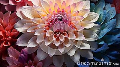 Chrysanthemum Natures Graceful Bloom Stock Photo