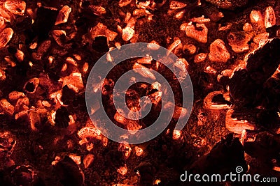 Embers Stock Photo