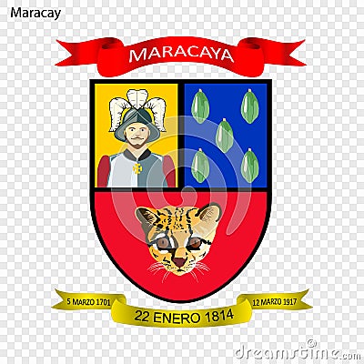 Emblem City of Venezuela Cartoon Illustration