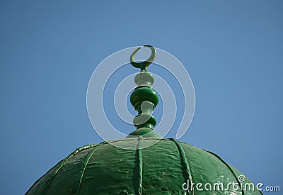 Emblem of Muslim Stock Photo