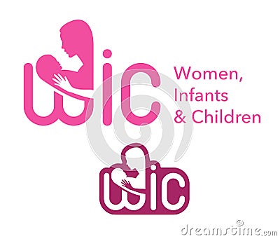 Special Program for Women, Infants, and Children Vector Illustration