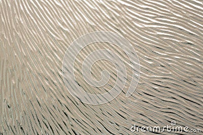 Embossed glass texture wallpaper. Uneven glass surface background image. Window oak bark patern. Relief windowpane pattern. Stock Photo