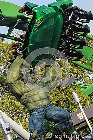 The incredible Hulk! Editorial Stock Photo