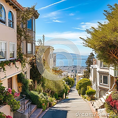 Unveil the Enigmatic Charm of San Francisco's Hidden Gems Stock Photo