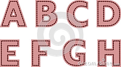 Font Vector Illustration