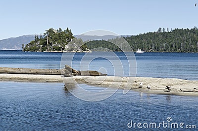 Emerald Bay, Lake Tahoe Stock Photo