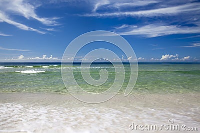 Emerald Coast Stock Photo