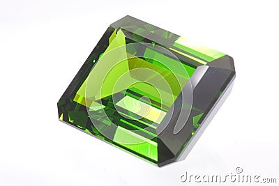 Emerald Gemstone Stock Photo