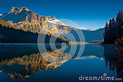 Emerald Lake Stock Photo